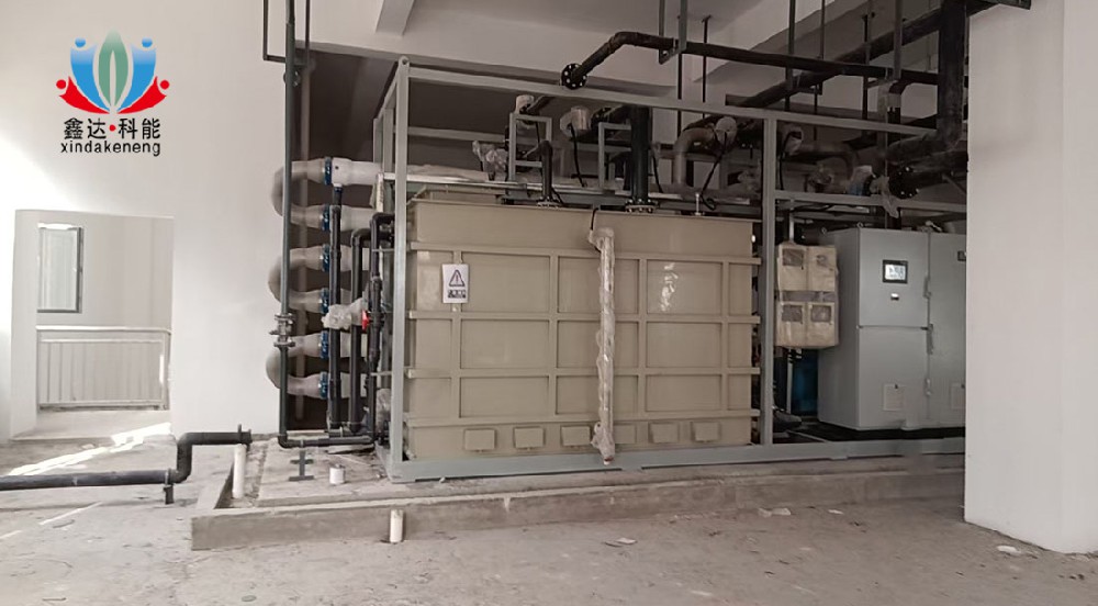 内蒙危废处理厂工业污水处理站施工近况