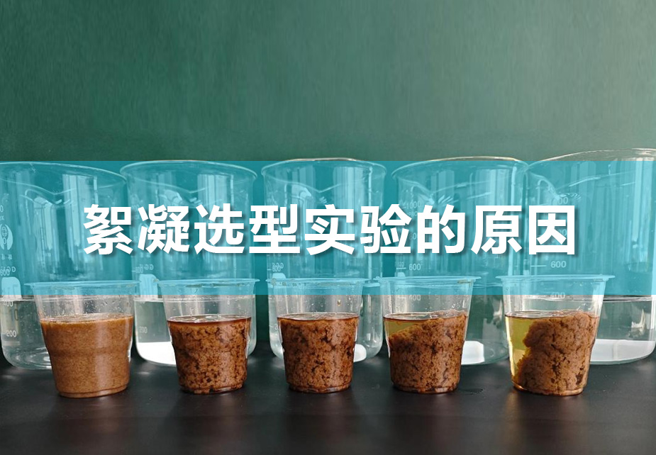 污水处理为什么要做絮凝选型实验