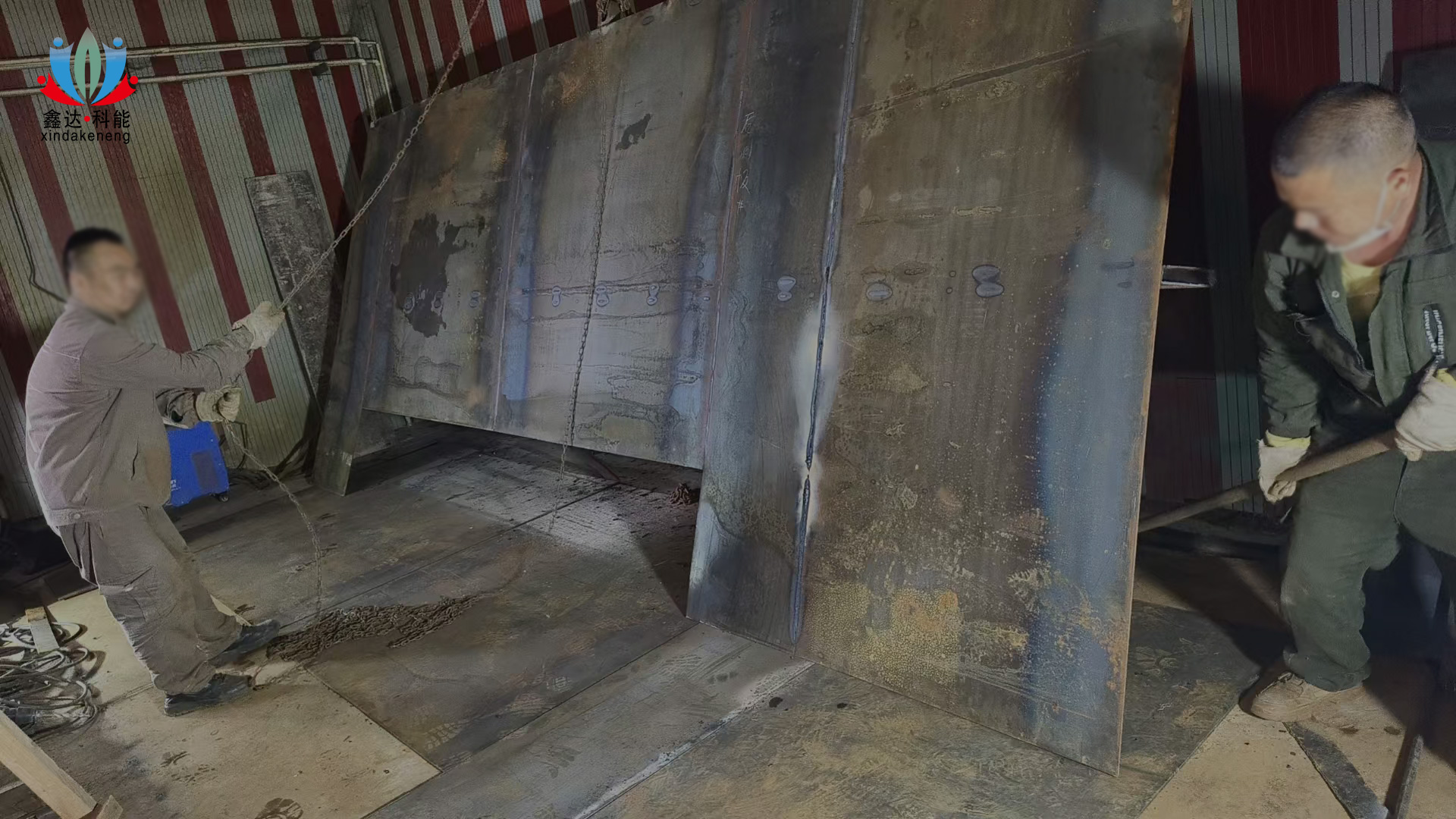 气浮机现场加工