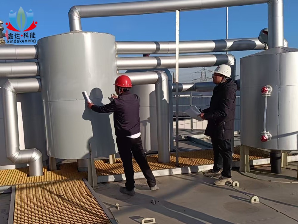 内蒙固废产业园工业废水处理项目竣工，开始验收